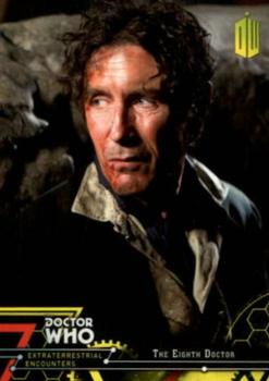 2016 Topps Doctor Who Extraterrestrial Encounters - Yellow #8 The Eighth Doctor Front