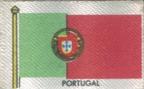 1949 Topps Flags of All Nations - Soldiers of the World (R714-7) #NNO Portugal Front