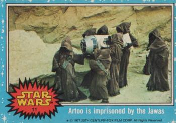 1977 Allen's and Regina Star Wars #11 Artoo is imprisoned by the Jawas Front