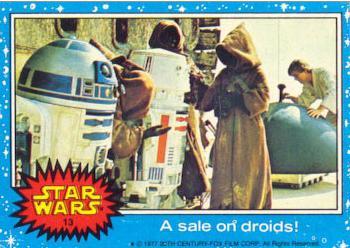 1977 Allen's and Regina Star Wars #13 A sale on droids! Front