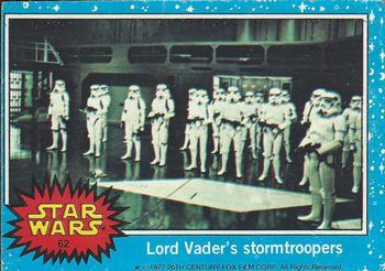 1977 Allen's and Regina Star Wars #62 Lord Vader's stormtroopers Front
