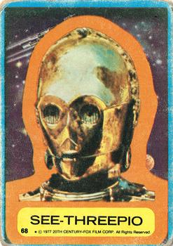 1977 Allen's and Regina Star Wars #68 See-Threepio Front