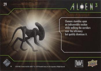 2021 Upper Deck Alien 3 #29 Indiscernible Residue Back