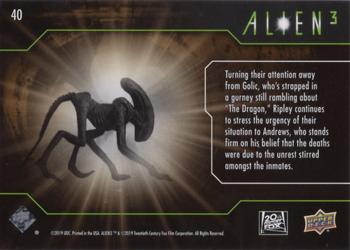 2021 Upper Deck Alien 3 #40 Urgency of Their Situation Back