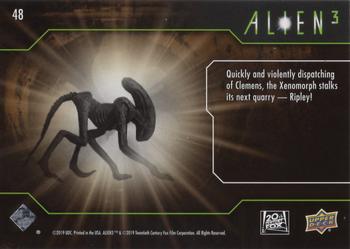 2021 Upper Deck Alien 3 #48 Xenomorph Stalks Back