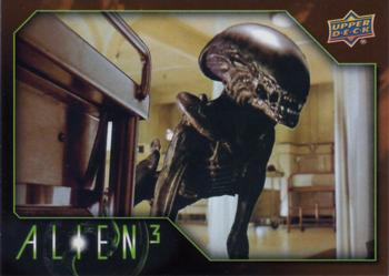 2021 Upper Deck Alien 3 #48 Xenomorph Stalks Front