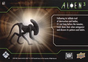2021 Upper Deck Alien 3 #61 Alien Antagonist Back