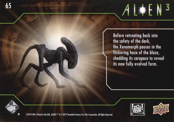 2021 Upper Deck Alien 3 #65 Retreating Back