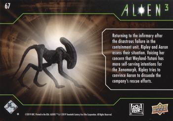 2021 Upper Deck Alien 3 #67 Weyland-Yutani Back