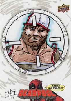 2019 Upper Deck Marvel Deadpool - Sketch Artists #NNO Bryan Sheppard Front