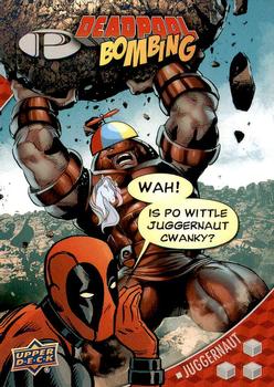 2019 Upper Deck Marvel Deadpool - Deadpool Bombing #DB-10 Deadpool / Juggernaut Front