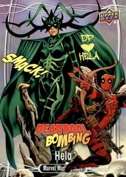 2019 Upper Deck Marvel Deadpool - Deadpool Bombing #DB-11 Deadpool / Hela Front