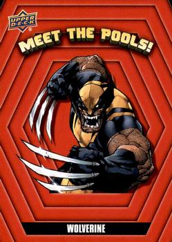 2019 Upper Deck Marvel Deadpool - Meet the Pools! #MTP2 Wolverine Front