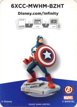 2014 Disney Infinity 2.0 #NNO Captain America Back