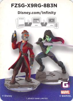 2014 Disney Infinity 2.0 #NNO Guardians Of The Galaxy Back