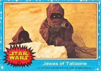 1977 Topps Star Wars (UK) #16 Jawas Of Tatooine Front