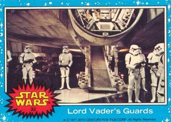 1977 Topps Star Wars (UK) #32 Lord Vader's Guards Front