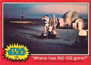 1977 Topps Star Wars (UK) #12A 