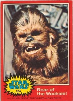 1977 Topps Star Wars (UK) #20A Roar of the Wookiee! Front