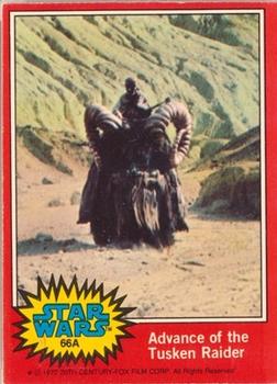 1977 Topps Star Wars (UK) #66A Advance of the Tusken Raider Front