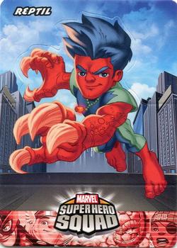 2009 Upper Deck Super Hero Squad - Pop-Ups #SHSPOP_002 Reptil Front