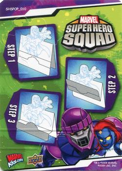 2009 Upper Deck Super Hero Squad - Pop-Ups #SHSPOP_010 Super Skrull Back