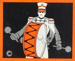 1934 Novelty Gum Action Pictures (R103) #2 Drummer Boy Front