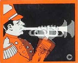 1934 Novelty Gum Action Pictures (R103) #3 The Trumpeter Front