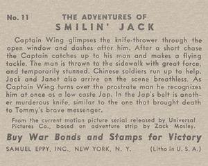 1943 The Adventures Of Smilin' Jack (R4) #11 Captain Wing glimpses the knife-thrower through Back