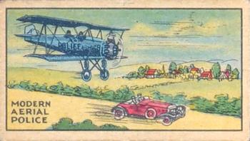 1932 Wischmann's Aeroplane Series (R5) #NNO Modern Aerial Police Front