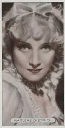 1934 Ardath Famous Film Stars #5 Marlene Dietrich Front