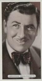 1934 Ardath Famous Film Stars #17 George Bancroft Front
