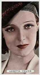 1934 Ardath Famous Film Stars #38 Loretta Young Front