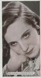 1934 Ardath Famous Film Stars #39 Elisabeth Bergner Front