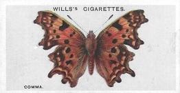 1927 Wills's British Butterflies #17 Comma Front