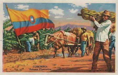 1941 Gordon's Bread Good Neighbors of the Americas (D39-9) #NNO Colombia Front