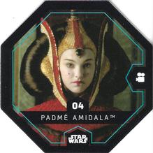 2016 Countdown Star Wars Cosmic Shells #4 Padme Amidala Front
