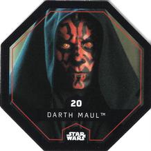 2016 Countdown Star Wars Cosmic Shells #20 Darth Maul Front
