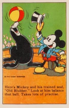 1936 The Adventures of Mickey Mouse (D52) #NNO Here's Mickey And His... Front