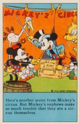 1936 The Adventures of Mickey Mouse (D52) - Asheville Baking Co. #NNO Here's Another Scene From... Front