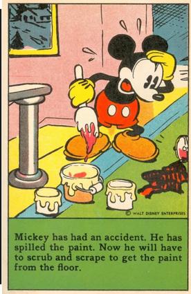1936 The Adventures of Mickey Mouse (D52) - Asheville Baking Co. #NNO Mickey Has Had An Accident... Front