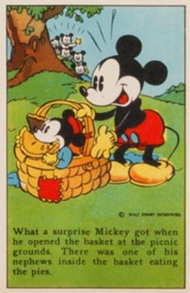 1936 The Adventures of Mickey Mouse (D52) - Bowman's Prize Winning Bread #NNO What A Surprise... Front