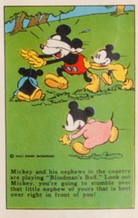 1936 The Adventures of Mickey Mouse (D52) - Kuss's Bread #NNO Mickey And His Nephews... Front