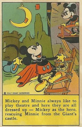 1936 The Adventures of Mickey Mouse (D52) - Kuss's Bread #NNO Mickey And Minnie Always... Front