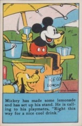 1936 The Adventures of Mickey Mouse (D52) - Kuss's Bread #NNO Mickey Has Made Some... Front