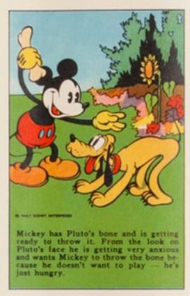 1936 The Adventures of Mickey Mouse (D52) - Kuss's Bread #NNO Mickey Has Pluto's Bone... Front