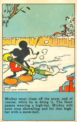 1936 The Adventures of Mickey Mouse (D52) - Kuss's Bread #NNO Mickey Must Clean... Front