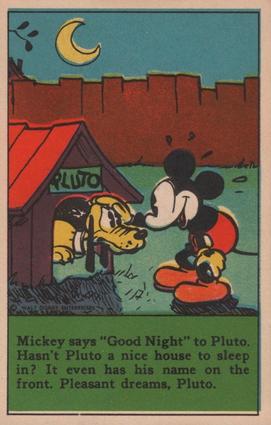 1936 The Adventures of Mickey Mouse (D52) - Kuss's Bread #NNO Mickey Says 