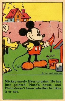 1936 The Adventures of Mickey Mouse (D52) - Kuss's Bread #NNO Mickey Surely... Front