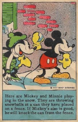 1936 The Adventures of Mickey Mouse (D52) - Model's Star Loaf #NNO Here Are Mickey And Minnie... Front